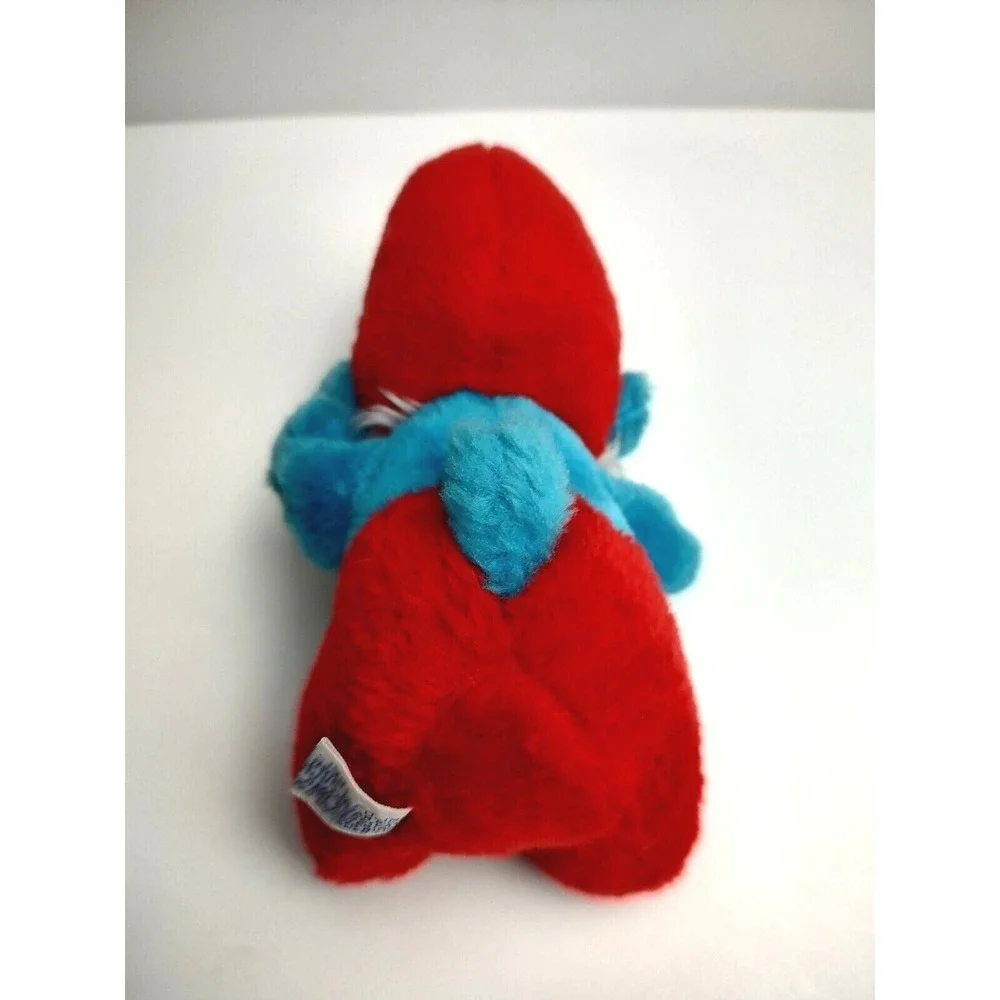 Vintage 1981 Papa Smurf Plush Toy‎ Stuffed 8